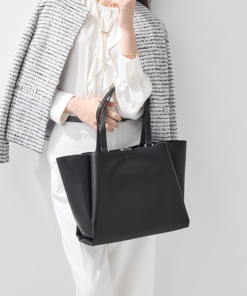 INDIVI（インディヴィ） トートバッグ 「A4収納可能／合皮」キャリア