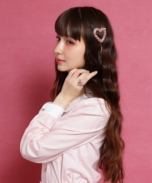 ヘアクリップ Rosie rose バレッタの画像
