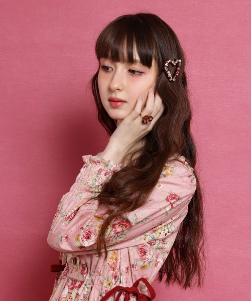 ヘアクリップ Rosie rose バレッタの画像