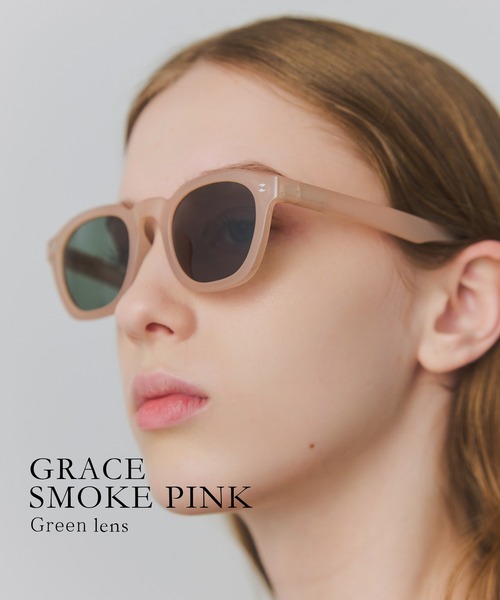 サングラス 「jugaadXX」Grace smoke pink メンズ レディース