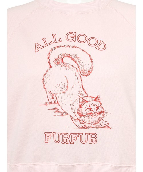 「FURFUR」 スウェットカットソー FREE オフホワイト レディース_画像8