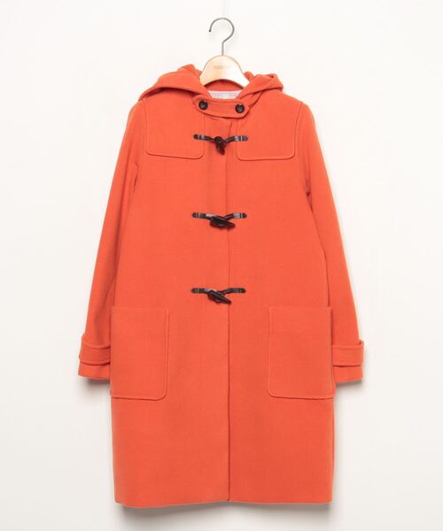Simplicite（サンプリシテ） ダッフルコート - オレンジ レディース
