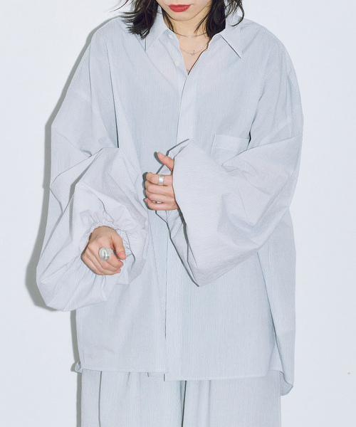 CITYSHOP（シティショップ） ブラウス シャツ BALLOON CUFF シャツ