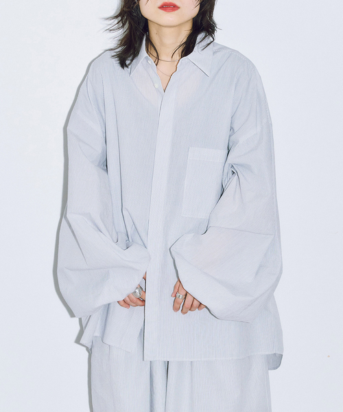 CITYSHOP（シティショップ） ブラウス シャツ BALLOON CUFF シャツ