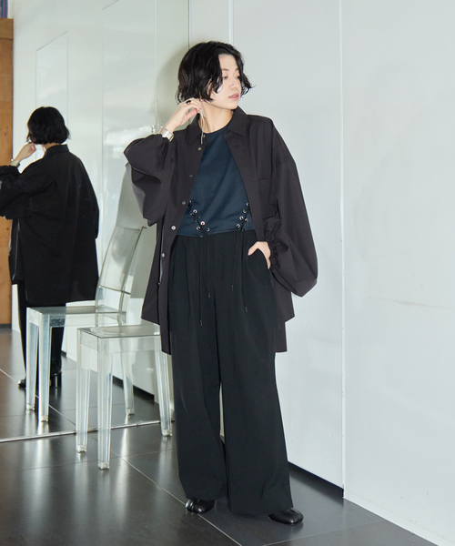 CITYSHOP（シティショップ） ブラウス シャツ BALLOON CUFF シャツ