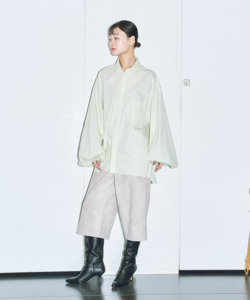 CITYSHOP（シティショップ） ブラウス シャツ BALLOON CUFF シャツ
