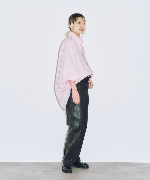 CITYSHOP（シティショップ） ブラウス シャツ BALLOON CUFF シャツ