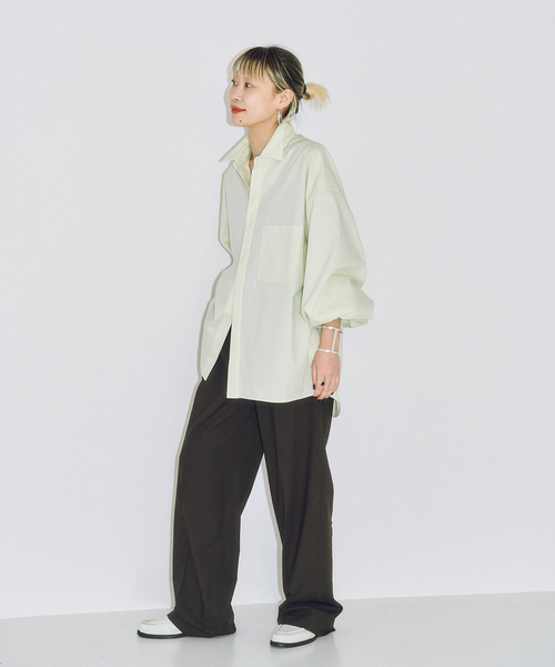 CITYSHOP（シティショップ） ブラウス シャツ BALLOON CUFF シャツ