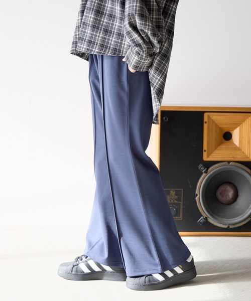 PBLIM パンツ 「UNISEX」COZY(コージー)カットフレアパンツ レディース