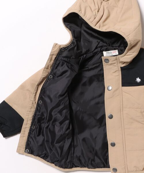 「POLO BCS」 「KIDS」ダウンジャケット 80cm ブルー系その他4 キッズ_画像3