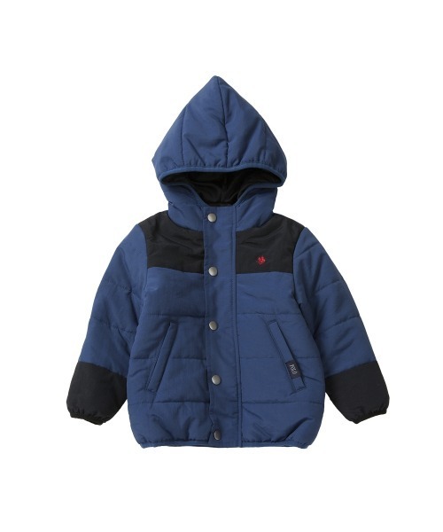 「POLO BCS」 「KIDS」ダウンジャケット 80cm ブルー系その他4 キッズ_画像8