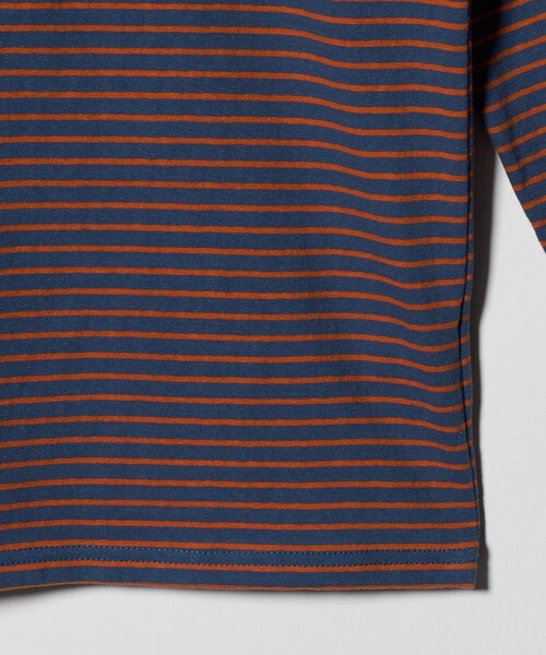 6 tシャツ 「6(ROKU)」コットン ボーダー ボートネック カットソー