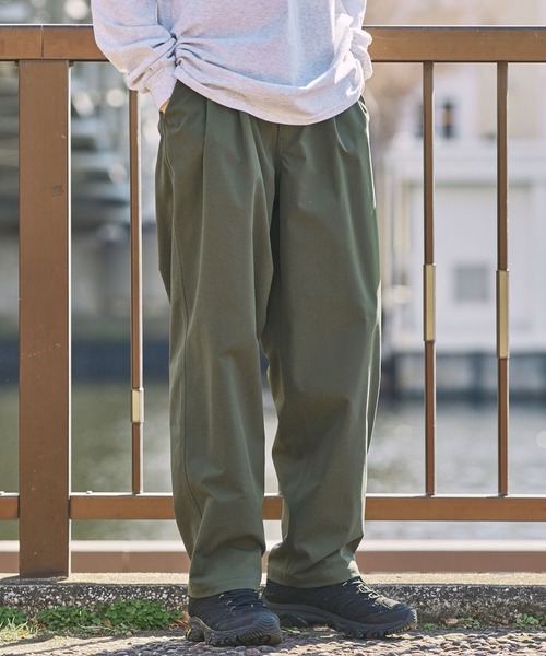 HECT チノパン 「HECT」2Tuck Easy Chino Carrot Pants / 2タック