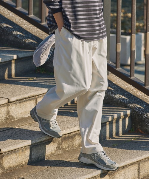 HECT チノパン 「HECT」2Tuck Easy Chino Carrot Pants / 2タック