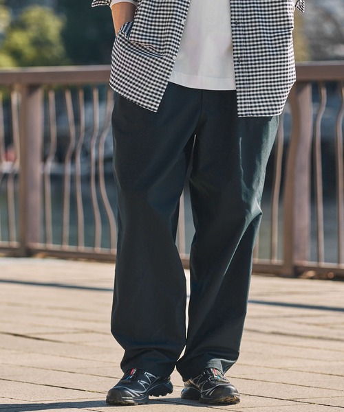 HECT uvカット チノパン 「HECT」2Tuck Easy Chino Carrot Pants / 2