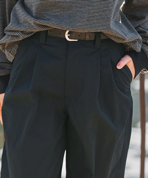 HECT uvカット チノパン 「HECT」2Tuck Easy Chino Carrot Pants / 2