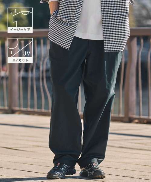 HECT uvカット チノパン 「HECT」2Tuck Easy Chino Carrot Pants / 2
