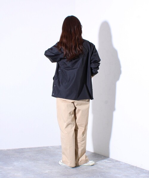 「TAION」 ジャケット L ブラック メンズ_画像3