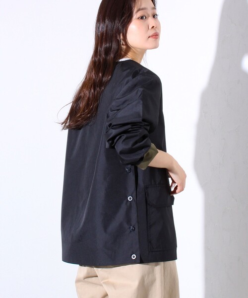 「TAION」 ジャケット L ブラック メンズ_画像7