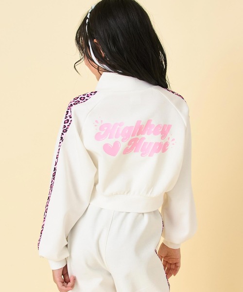 ANAP kids（アナップキッズ） ブルゾン アウター ヒョウ柄ライン