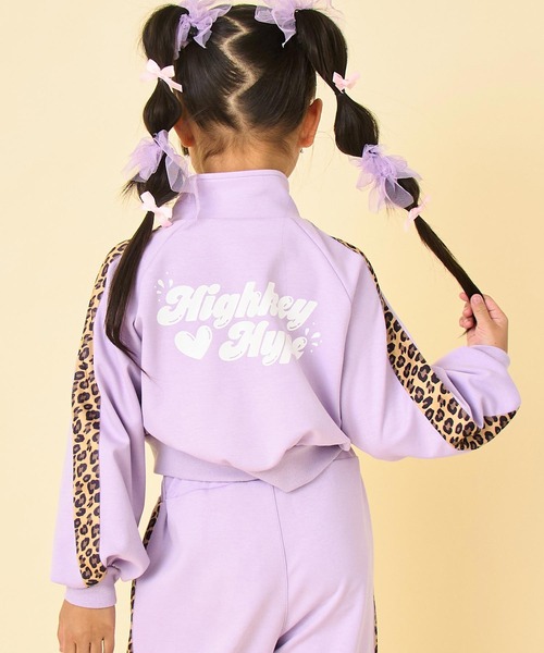 ANAP kids（アナップキッズ） ブルゾン アウター ヒョウ柄ライン