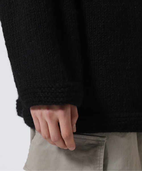 「niche.」 長袖ニット F グリーン メンズ_画像8