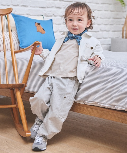 petit main ワイドパンツ パンツ 「Lee」バルーンパンツ キッズ 子供服 