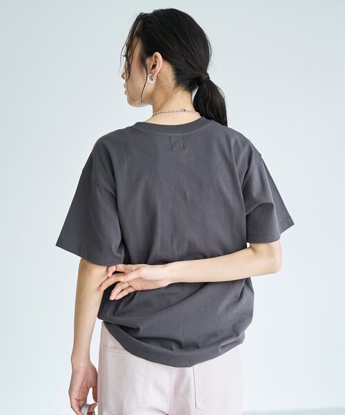 coen（コーエン） tシャツ 半袖 ガーリーシックロゴプリントTシャツ