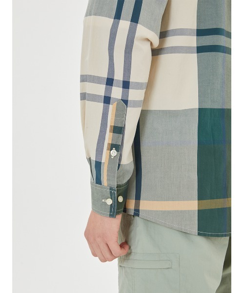 Barbour（バブアー） 長袖シャツ 36 オリーブ メンズ : ZOZOTOWN Yahoo
