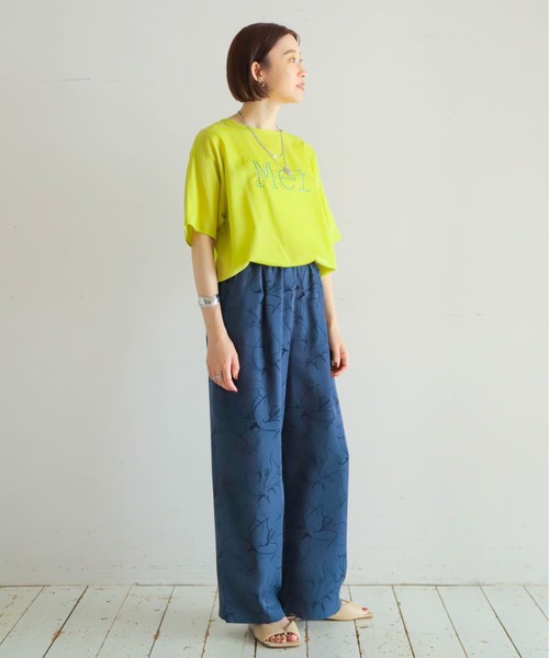 「NOMBRE IMPAIR」 7分袖カットソー FREE ネイビー レディース_画像8