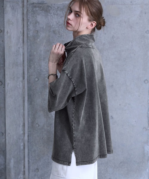 「SERACE」 半袖Tシャツ L ブラック メンズ_画像4