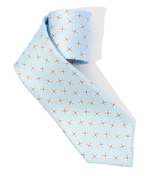 ネクタイ ERRICO FORMICOLA / 小紋柄シルクネクタイ