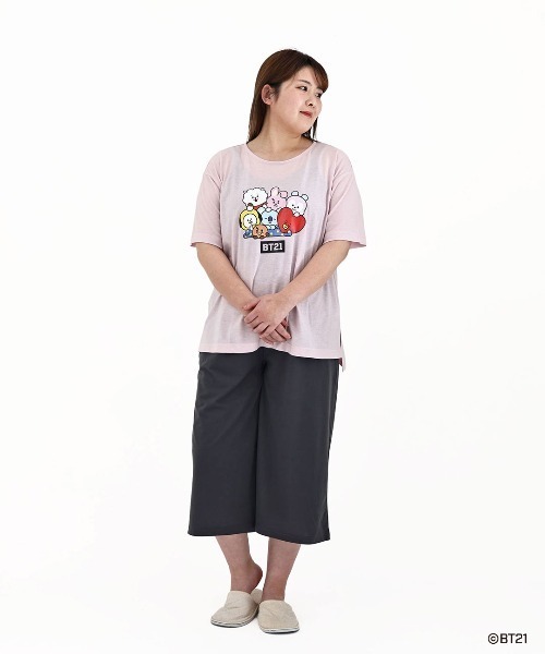 BT21 パジャマ ルームウェア 「BT21」半袖 ルームウェア パジャマ 天竺
