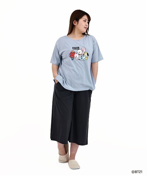 BT21 パジャマ ルームウェア 「BT21」半袖 ルームウェア パジャマ 天竺