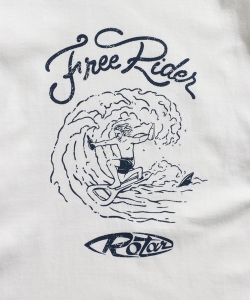 「ROTAR」 長袖Tシャツ MEDIUM ヘザーグレー メンズ_画像6