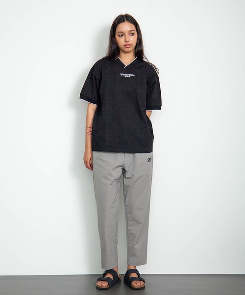 WIND AND SEA（ウィンダンシー） tシャツ V-NECK LINE TEE メンズ