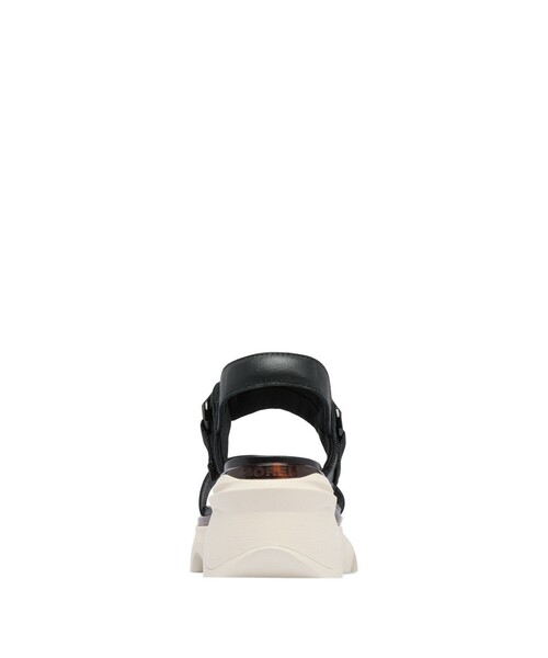 「SOREL」 ヒールサンダル 24.0cm ピンク レディース_画像4