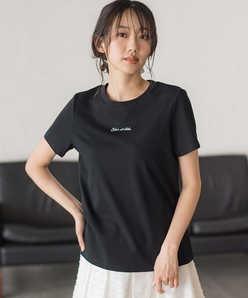 Droite lautreamont（ドロワット・ロートレアモン） tシャツ チビロゴT 