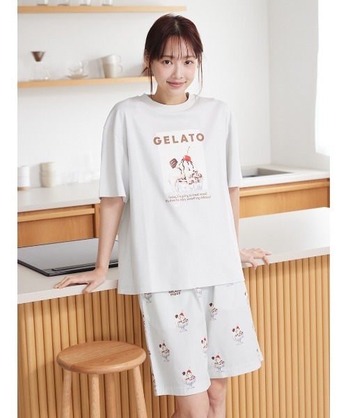 gelato pique（ジェラートピケ） パジャマ ルームウェア 「UNISEX