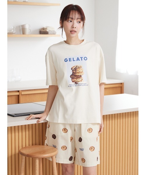 gelato pique（ジェラートピケ） パジャマ ルームウェア 「UNISEX