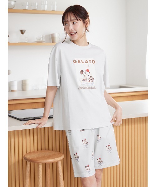 gelato pique（ジェラートピケ） パジャマ ルームウェア 「UNISEX