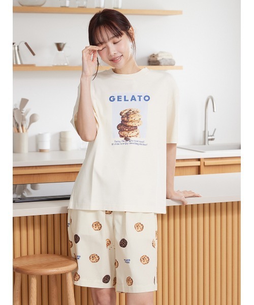 gelato pique（ジェラートピケ） パジャマ ルームウェア 「UNISEX