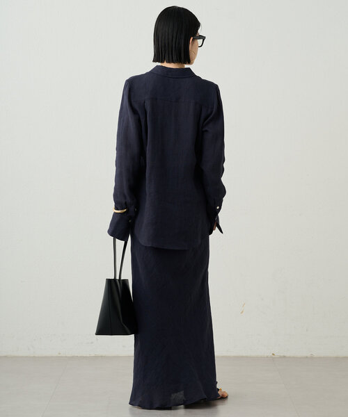 「LOUNGEDRESS」 ロングスカート MEDIUM ネイビー レディース_画像5