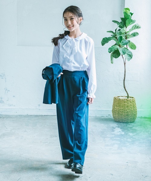 「devirock」 「KIDS」長袖シャツ 140cm ホワイト キッズ_画像5