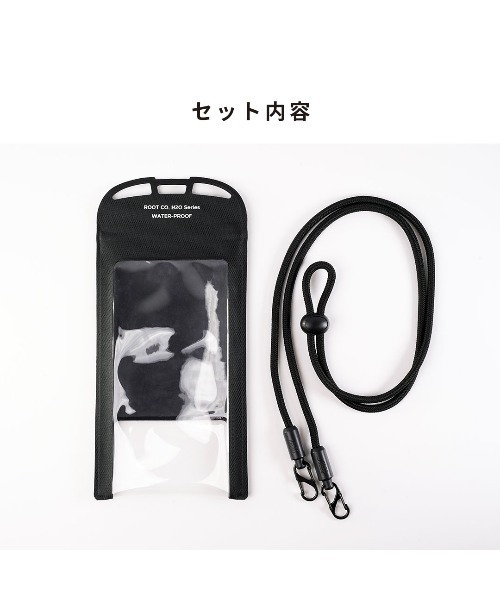 ROOT CO. スマホケース ROOT CO. H2O WaterProof Shell. IPX8 for