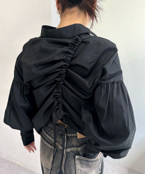 Six M 長袖シャツ FREE サックスブルー レディース : ZOZOTOWN Yahoo