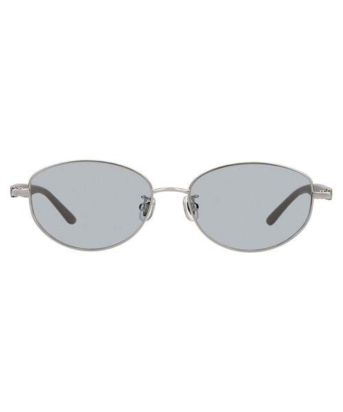 Zoff（ゾフ） サングラス オーバル型 サングラス｜軽量 メタル ラバー