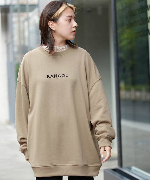 トレーナー/スウェット MINK TOKYO    KANGOL BIG PO KANGOL（カンゴール） ボアトレーナー メンズ トップス もこもこ