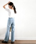 tシャツ ワイドネックリブカットソー(半袖) ...の詳細画像5