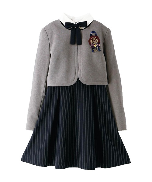 キャサリンコテージ フォーマル 白襟ワンピース＆ボレロ セットアップ 卒服165 Amazon | [キャサリンコテージ]卒業式 発表会 白襟ワンピース